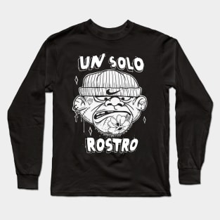 Un solo rostro Long Sleeve T-Shirt